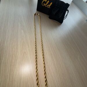 Rope Chain Necklace by GLD